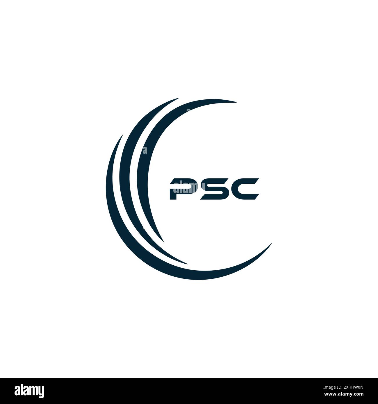 Logo PSC. CONCEPTION P S C. Lettre PSC blanche. PSC, logo P S C lettre. Conception de logo de lettre P S C en OR, LOGO D'OR, TROIS, style. ensemble de lettres logo Illustration de Vecteur