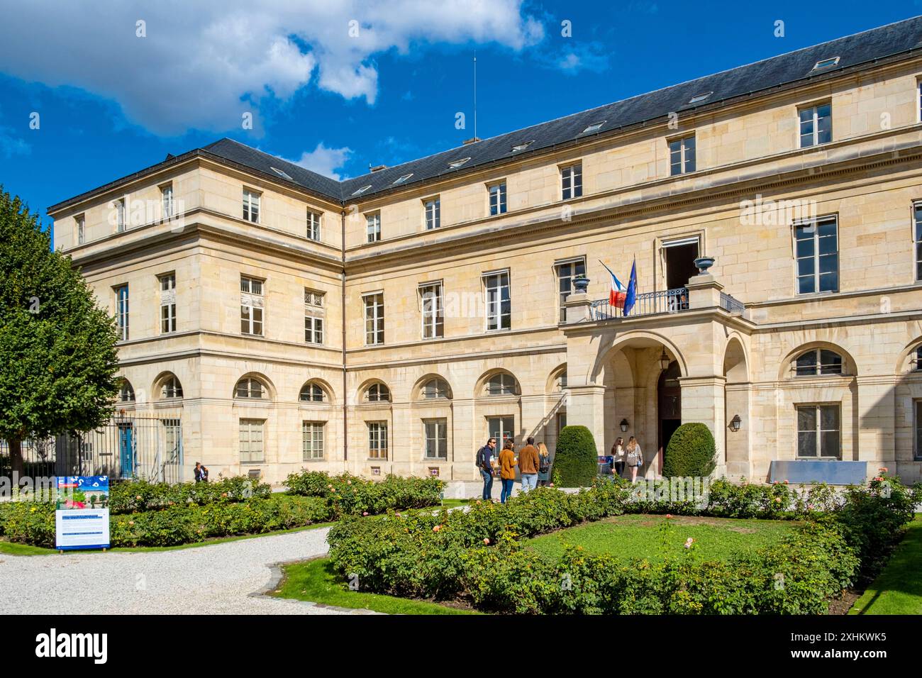 France, Paris, Pavillon Boncourt, Ministère de l'enseignement supérieur et de la recherche Banque D'Images