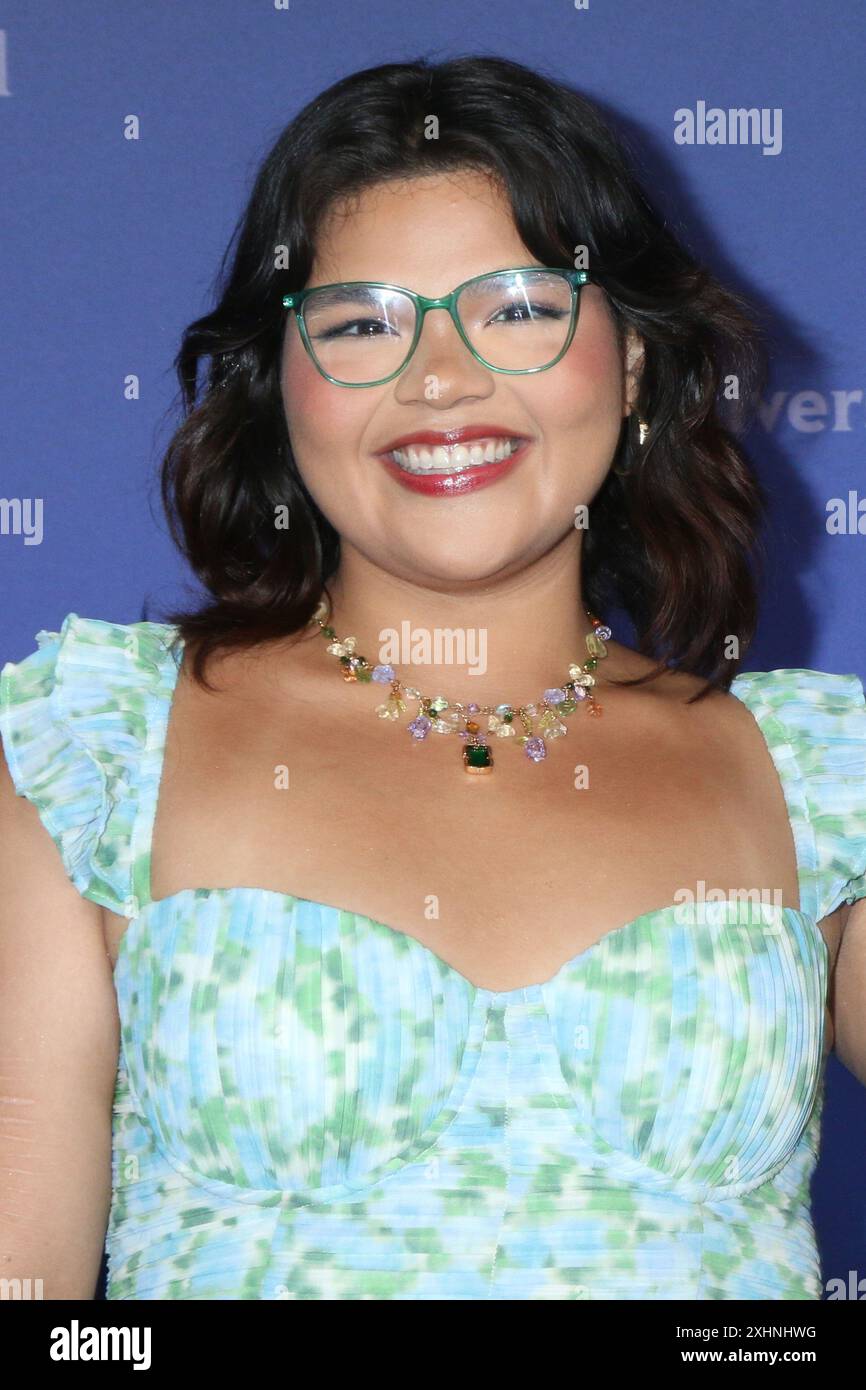 14 juillet 2024, Pasadena, CA, USA : LOS ANGELES - 14 juillet : Belissa Escobedo à la tournée de presse NBCUniversal TCA à l'hôtel Langham le 14 juillet 2024 à Pasadena, CA (crédit image : © Kay Blake/ZUMA Press Wire) USAGE ÉDITORIAL SEULEMENT! Non destiné à UN USAGE commercial ! Banque D'Images