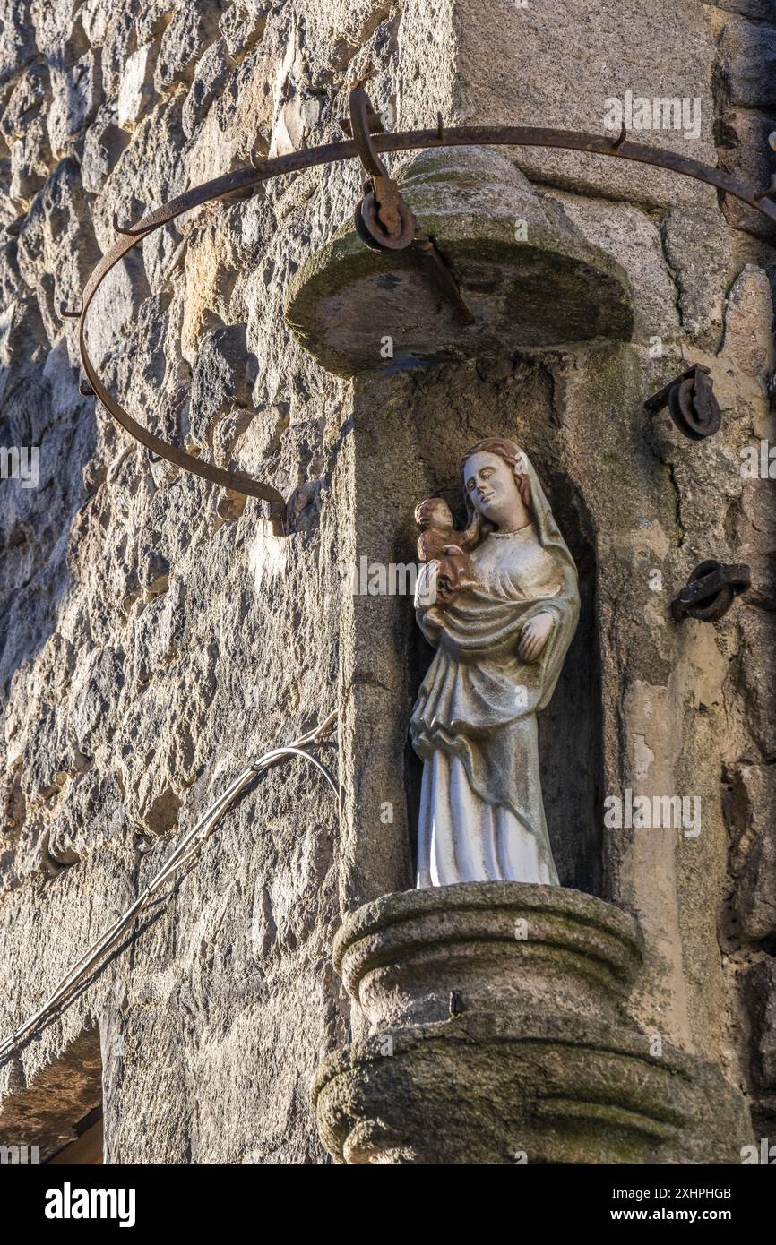 France, Loire, Saint Bonnet le Château, Monts du Forez Banque D'Images