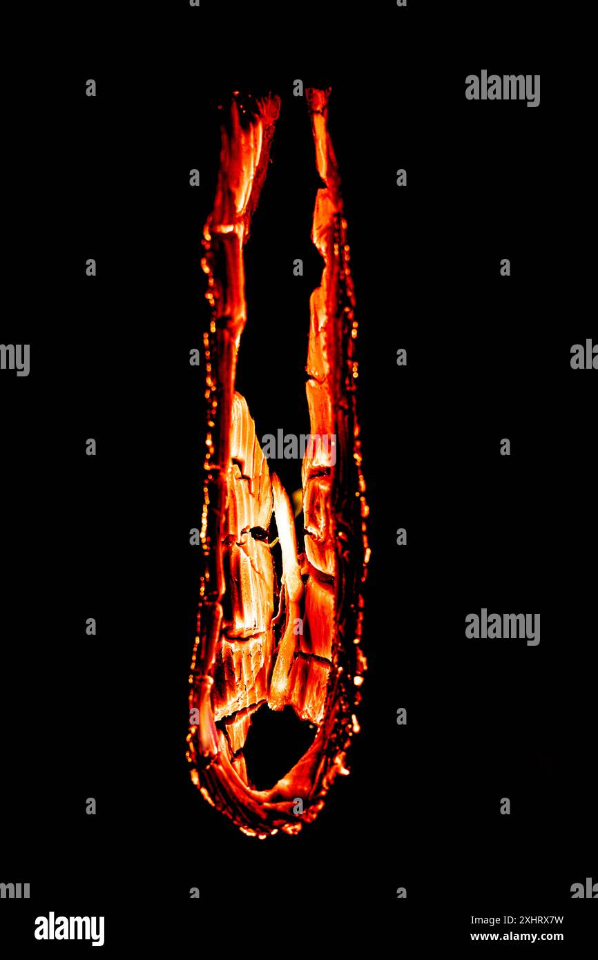 Feu suédois Banque D'Images
