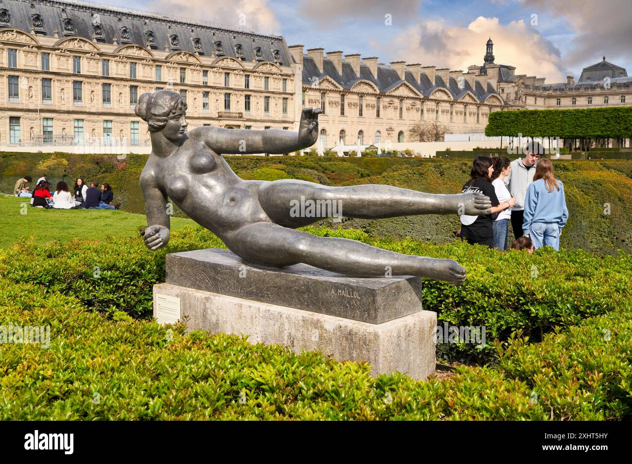 Air, 1937-1938, Aristide Maillol (1861-1944), jardin du Carrousel, Musée du Louvre, Paris, France, Europe Banque D'Images