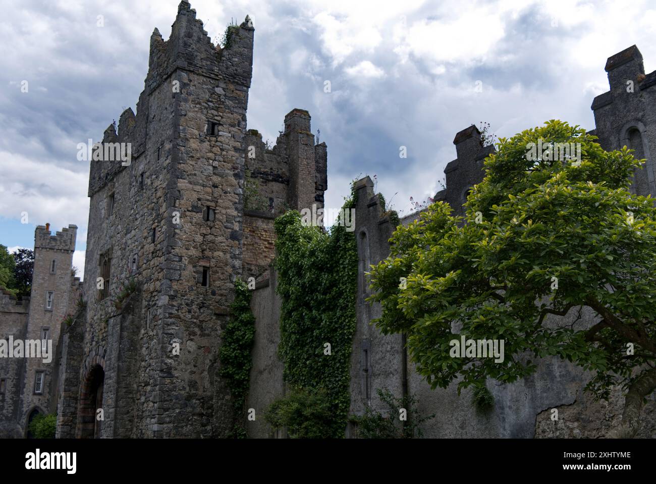 Irlande - Château de Howth Banque D'Images