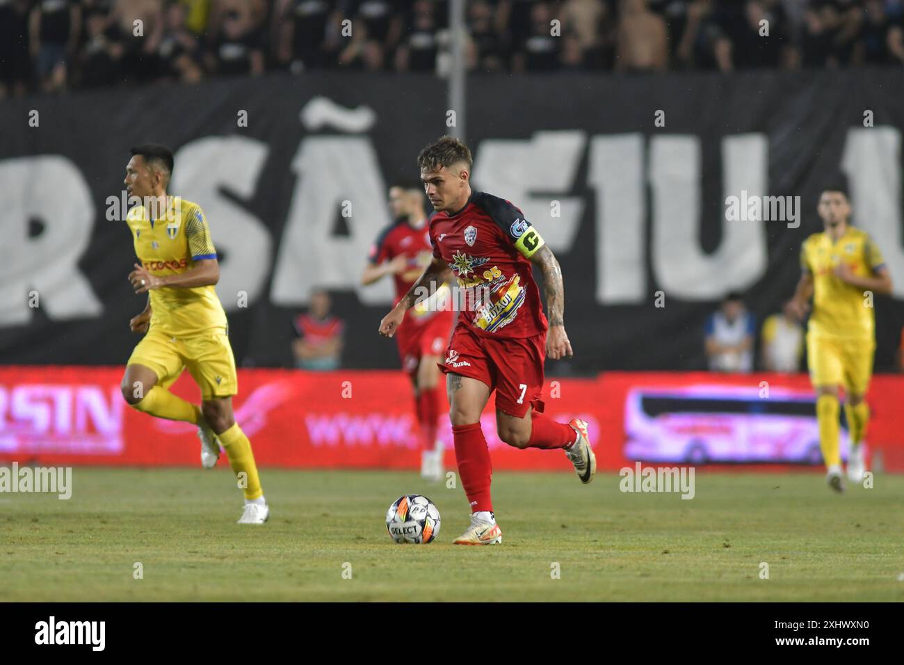 FC Petrolul Ploiesti vs FC Buzau championnat roumain de Superliga 2024-2025 , 15.07.2024 , Ilie Oana Stadium , Ploiesti , Cristi Stavri Banque D'Images