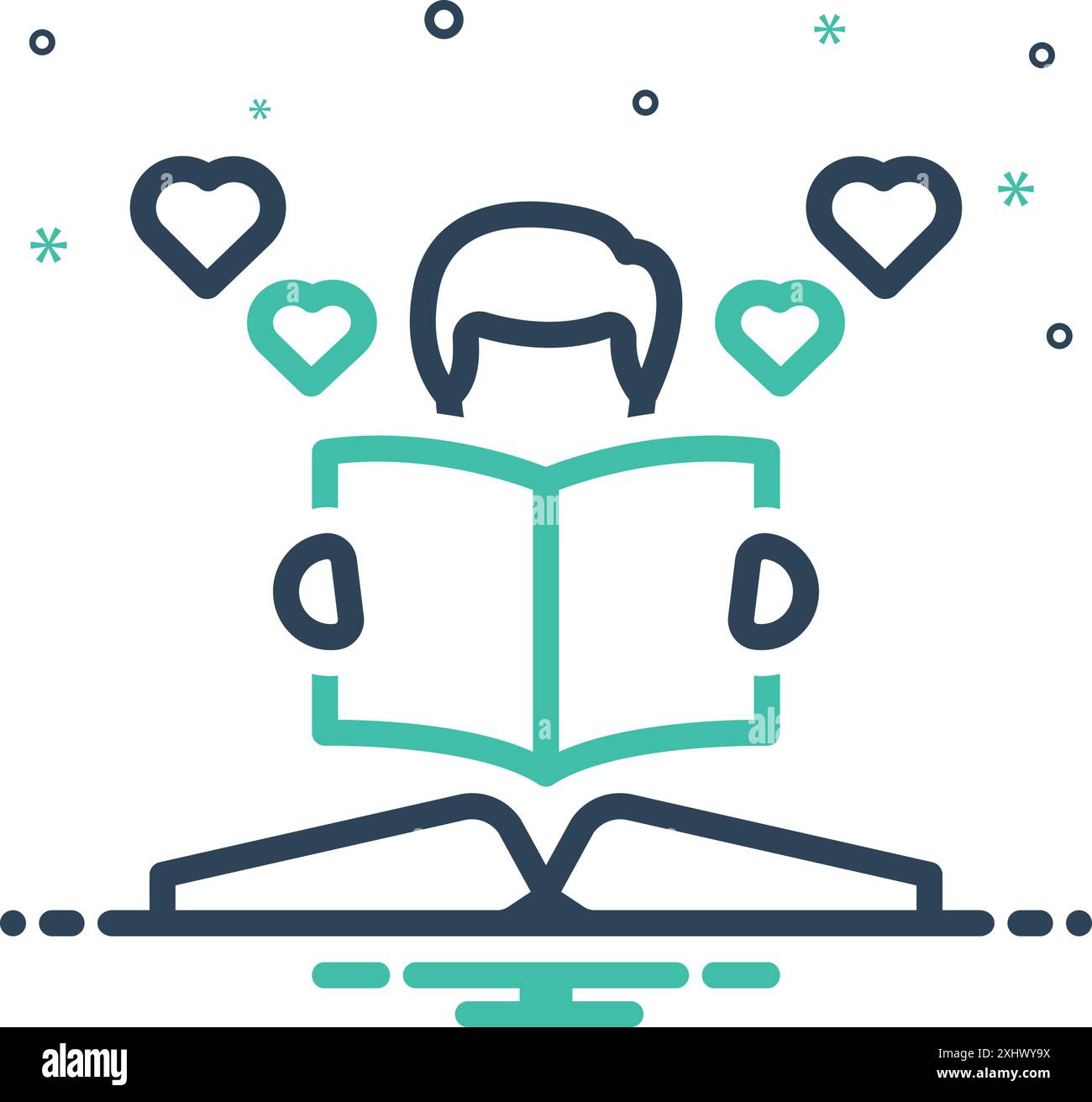 Icône pour la volonté d'apprendre, la volonté Illustration de Vecteur