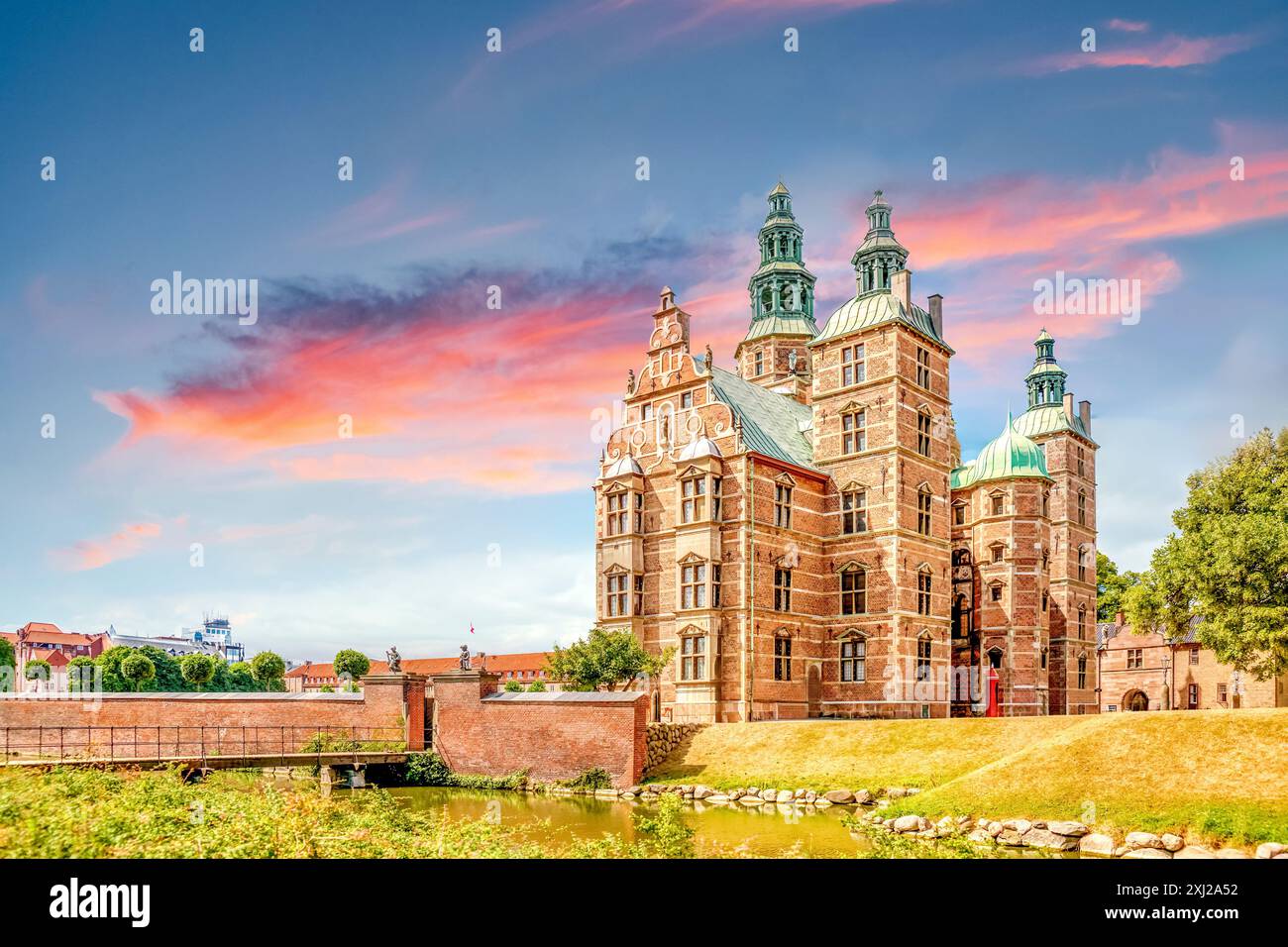 Rosenborg, Château, Copenhague, Danemark Banque D'Images