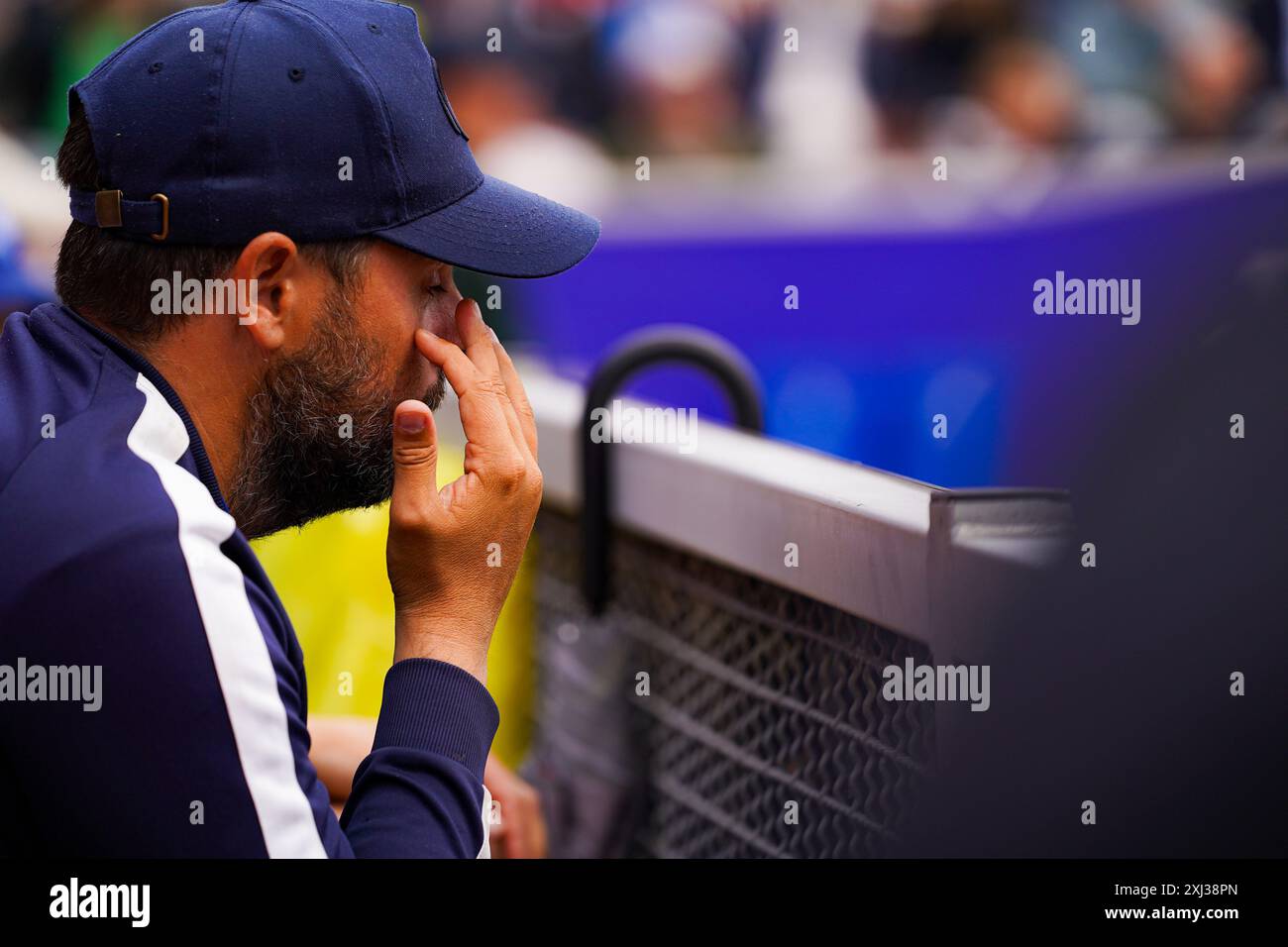 Båstad, ATP 250, Suède, 07 16 2024, premier tour Rafael Nadal vs Leo Borg. Andreas Vinciguerra Banque D'Images