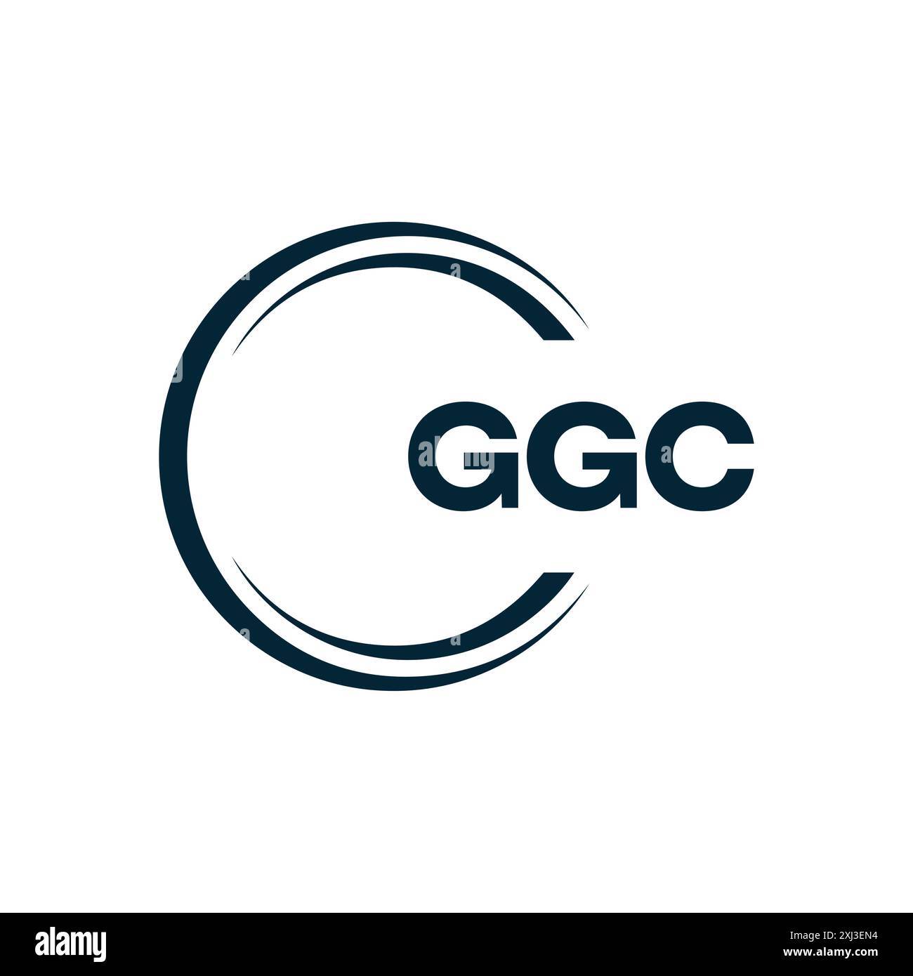 Logo GGC. CONCEPTION G G C. Lettre blanche GGC. GGC, G G C lettre logo design. G G C lettre logo design en OR, LOGO D'OR, TROIS, style. ensemble de lettres logo Illustration de Vecteur