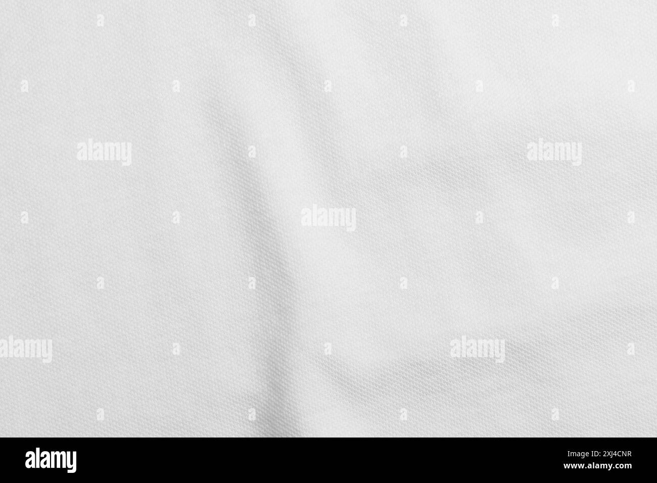 Textures détaillées en tissu plissé blanc. Arrière-plan abstrait Banque D'Images