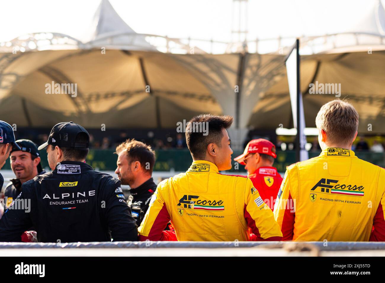 YE Yifei (CHN), AF Corse, Ferrari 499P, portrait lors des Rolex 6 heures de Sao Paulo 2024, 5ème manche du Championnat du monde d'Endurance FIA 2024, du 12 au 14 juillet 2024 sur l'Autodromo Jose Carlos Pace à Interlagos, Brésil Banque D'Images