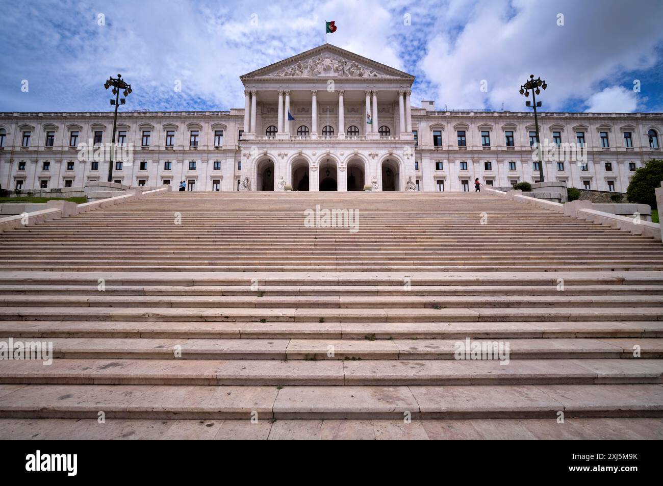 Bâtiment du Parlement Palacio de Sao Bento, Assembleia da Republica, Assemblée de la République, Lisbonne, Portugal Banque D'Images