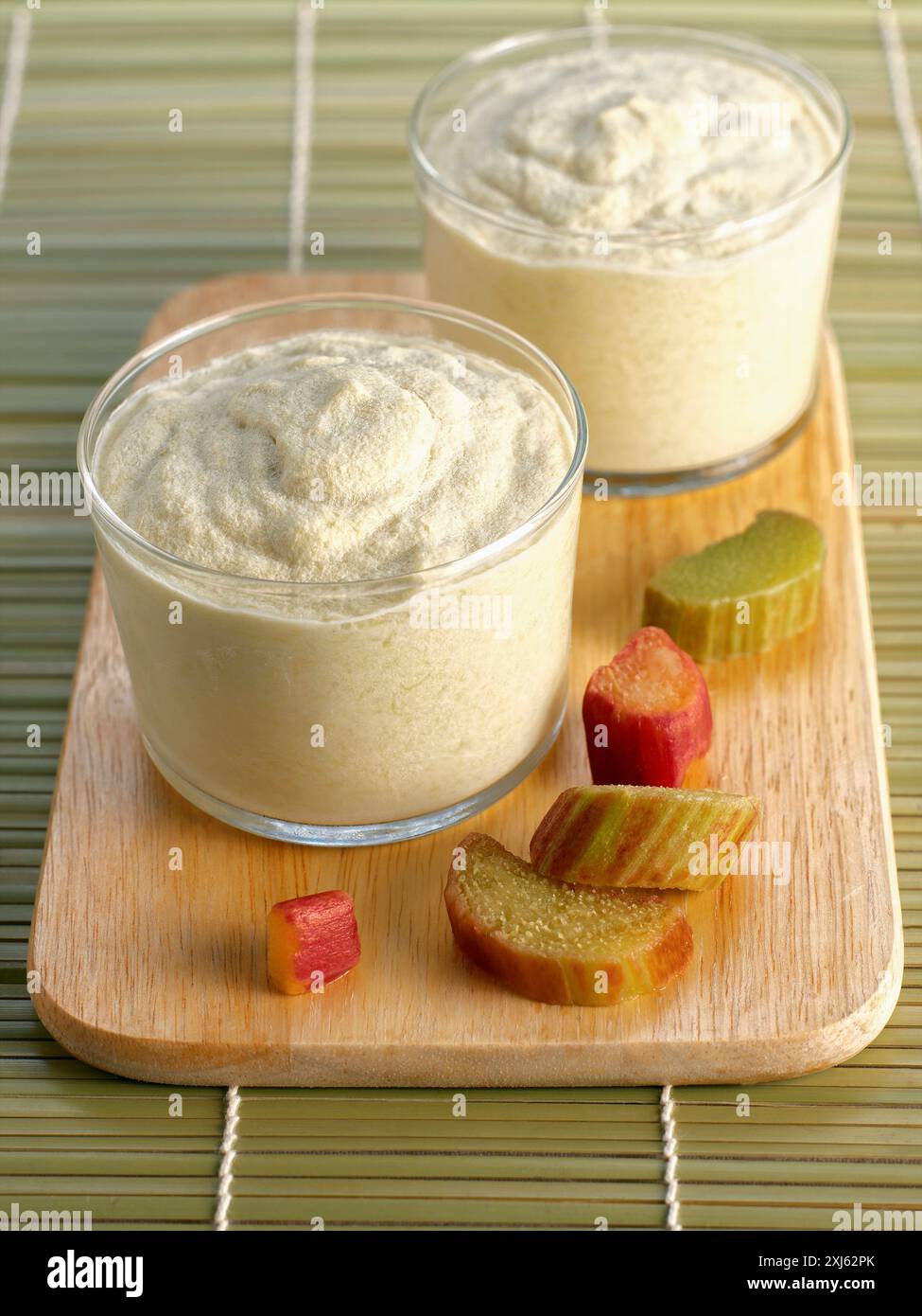 Rhubarbe idiot Banque D'Images