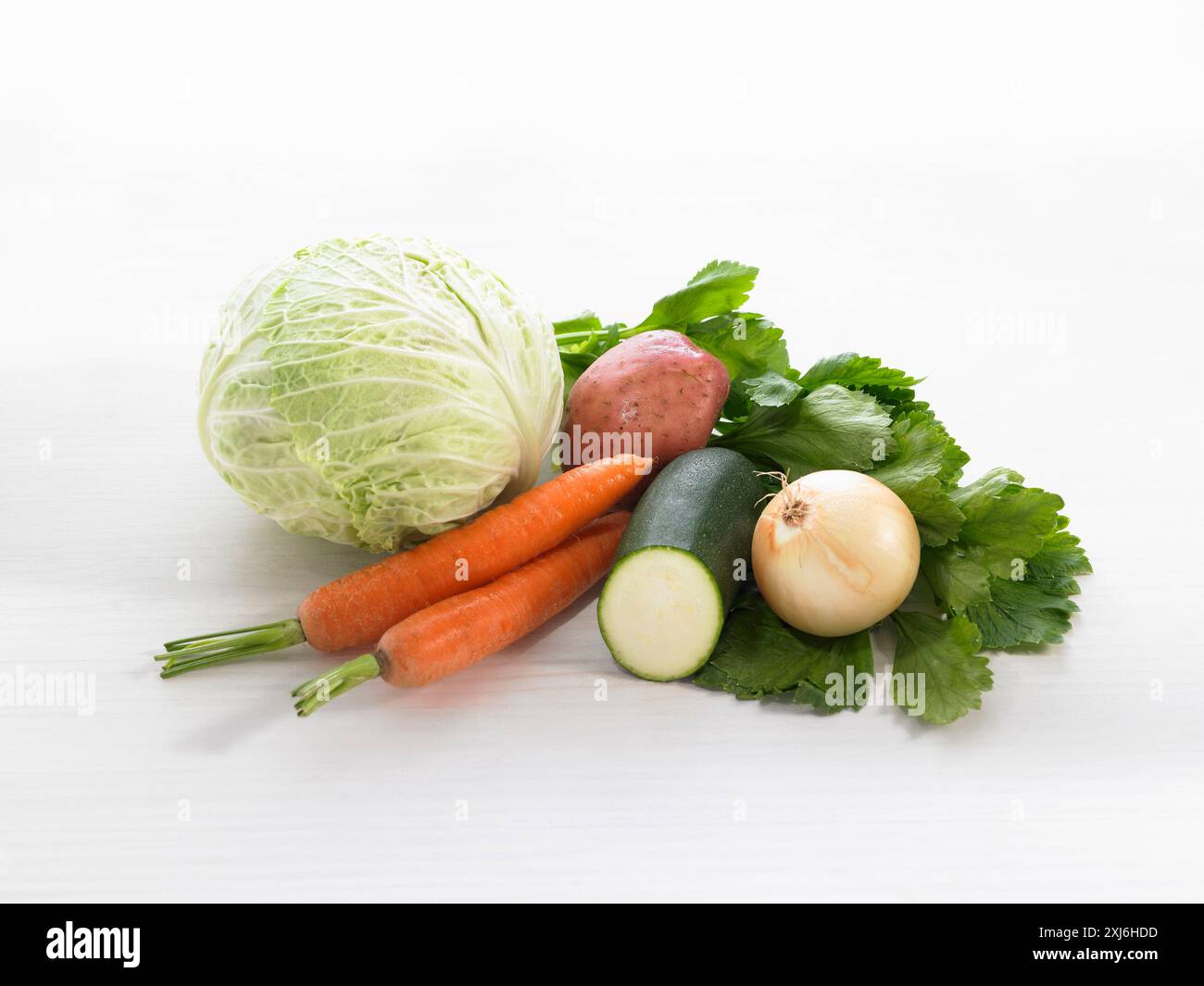 Assortiment de légumes pour le bouillon Banque D'Images