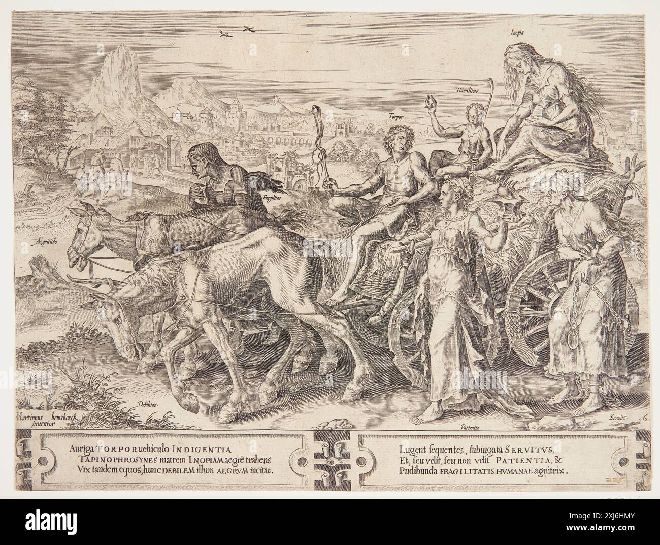 The Triomph of Want Cort, Cornelis 1533 - 1578, Heemskerck, Maarten van 1498 - 1574, Coornhert, Dirk Volkertsz 1522 - 1590, Galle, Theodor 1571 - 1633 gravure sur cuivre, impression The New Hollstein gravures, gravures et gravures sur bois hollandaises et flamandes 1450-1700, Cornelis Cort, partie I-III, Manfred Sellink, 152 (tiret ikke omtalt, EFTER Tilstand I), k2000-026, 2000. Les eaux-fortes néerlandaises et flamandes de New Hollstein, gravures et gravures sur bois 1450-1700, Maarten van Heemskerck, partie I-II, Ilja M. Veldman, 487 (tilstand ikke omtalt, efter tilstand I), 55173, 1993-1994. Tegninger af Maerten van Heemskerck : Ill Banque D'Images The Triomph of Want Cort, Cornelis 1533 - 1578, Heemskerck, Maarten van 1498 - 1574, Coornhert, Dirk Volkertsz 1522 - 1590, Galle, Theodor 1571 - 1633 gravure sur cuivre, impression The New Hollstein gravures, gravures et gravures sur bois hollandaises et flamandes 1450-1700, Cornelis Cort, partie I-III, Manfred Sellink, 152 (tiret ikke omtalt, EFTER Tilstand I), k2000-026, 2000. Les eaux-fortes néerlandaises et flamandes de New Hollstein, gravures et gravures sur bois 1450-1700, Maarten van Heemskerck, partie I-II, Ilja M. Veldman, 487 (tilstand ikke omtalt, efter tilstand I), 55173, 1993-1994. Tegninger af Maerten van Heemskerck : Ill Banque D'Images