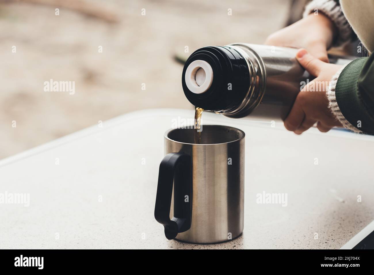 thermos Banque D'Images