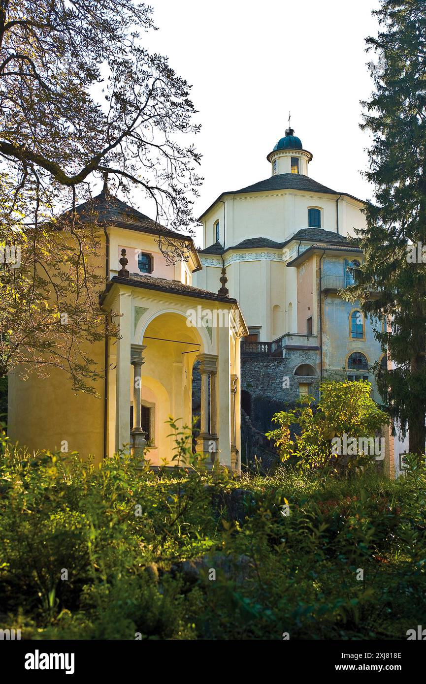 Italie Piedmont Domodossola Chapelles du Mont Sacré Banque D'Images