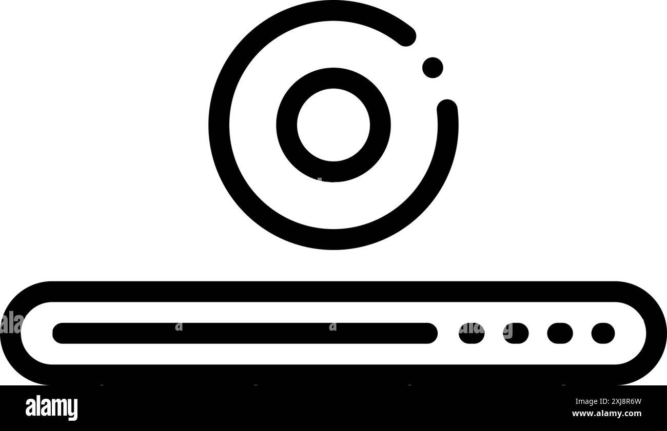 Icône pour la mise à jour, moderniser Illustration de Vecteur
