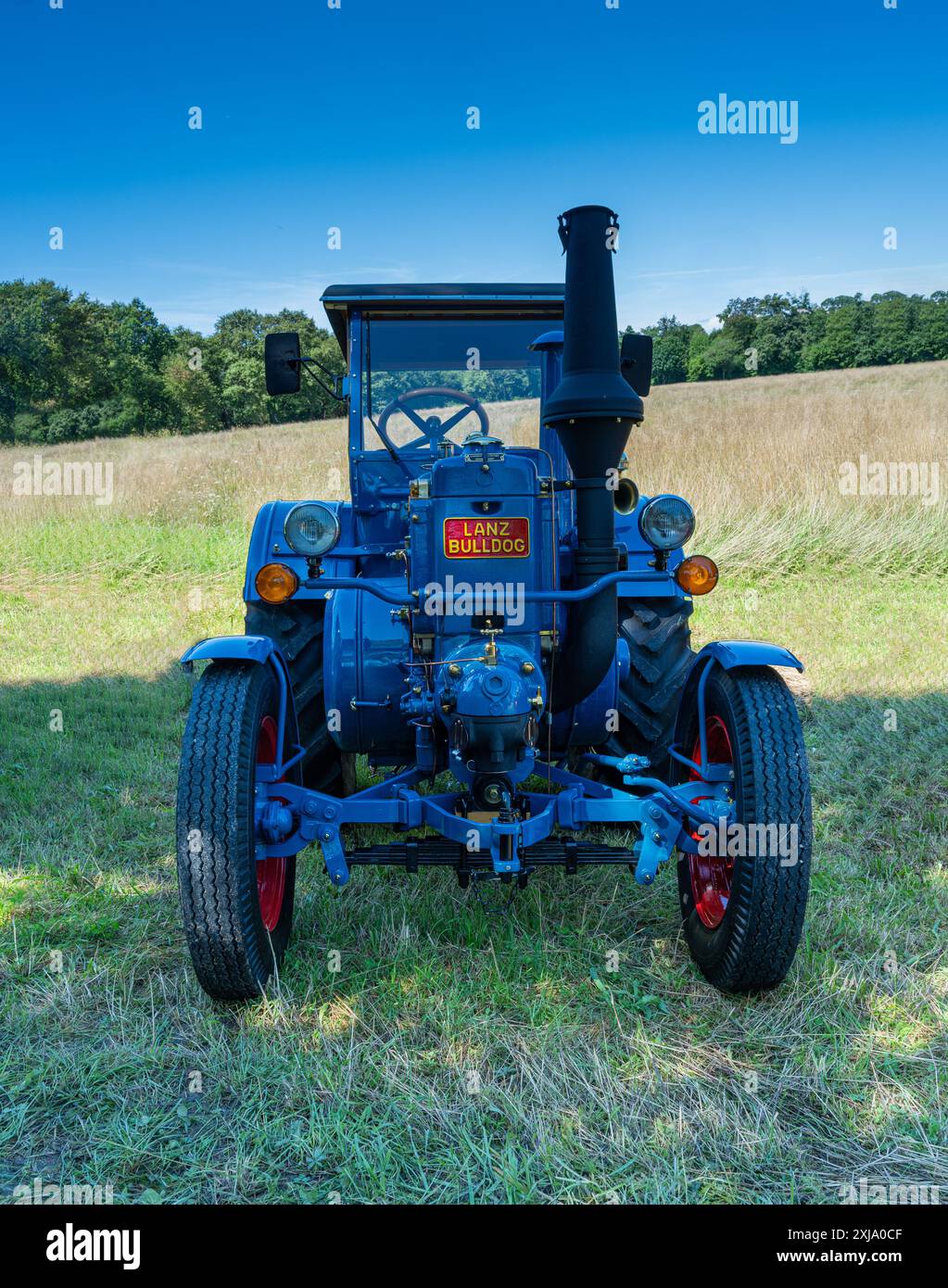 Tracteur historique Lanz Bulldog, Lanz d 7506. Capacité ubique , 4767, HP, 20, année de construction, 1932-1933. Le Lanz Bulldog était un tracteur fabriqué par Heinr Banque D'Images