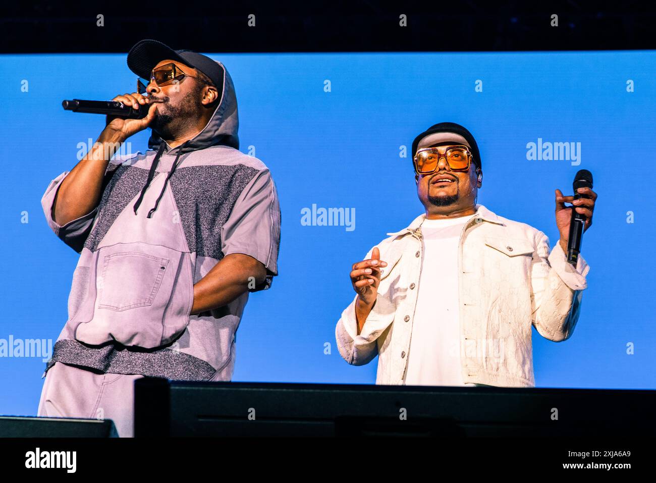 Milan, Italie. 16 juillet 2024. Groupe hip-hop alternatif Black Eyed Peas en concert au Fiera Milano Live à Rho, Milan, Italie le 16 juin 2024 (photo de Maria Laura Arturi/NurPhoto) crédit : NurPhoto SRL/Alamy Live News Banque D'Images