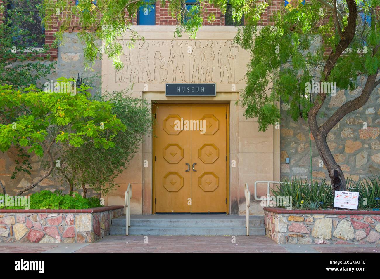 EL PASO, TX, États-Unis - 17 MAI 2024 : Musée du centenaire de l'Université du Texas El Paso. Banque D'Images