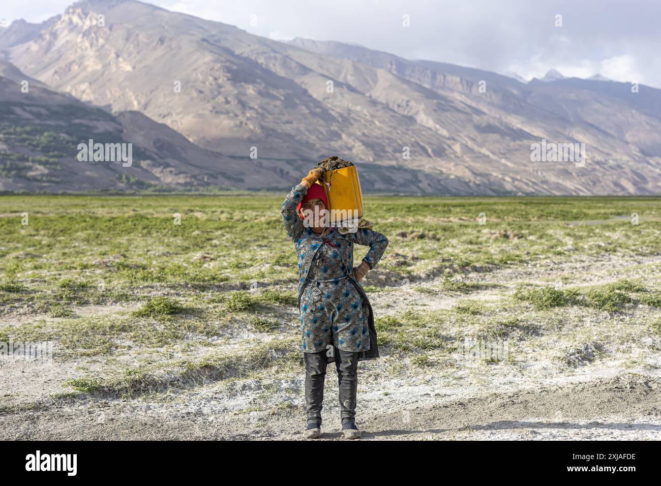 La photo prise est liée à la province de Badakhshan - Afghanistan Banque D'Images