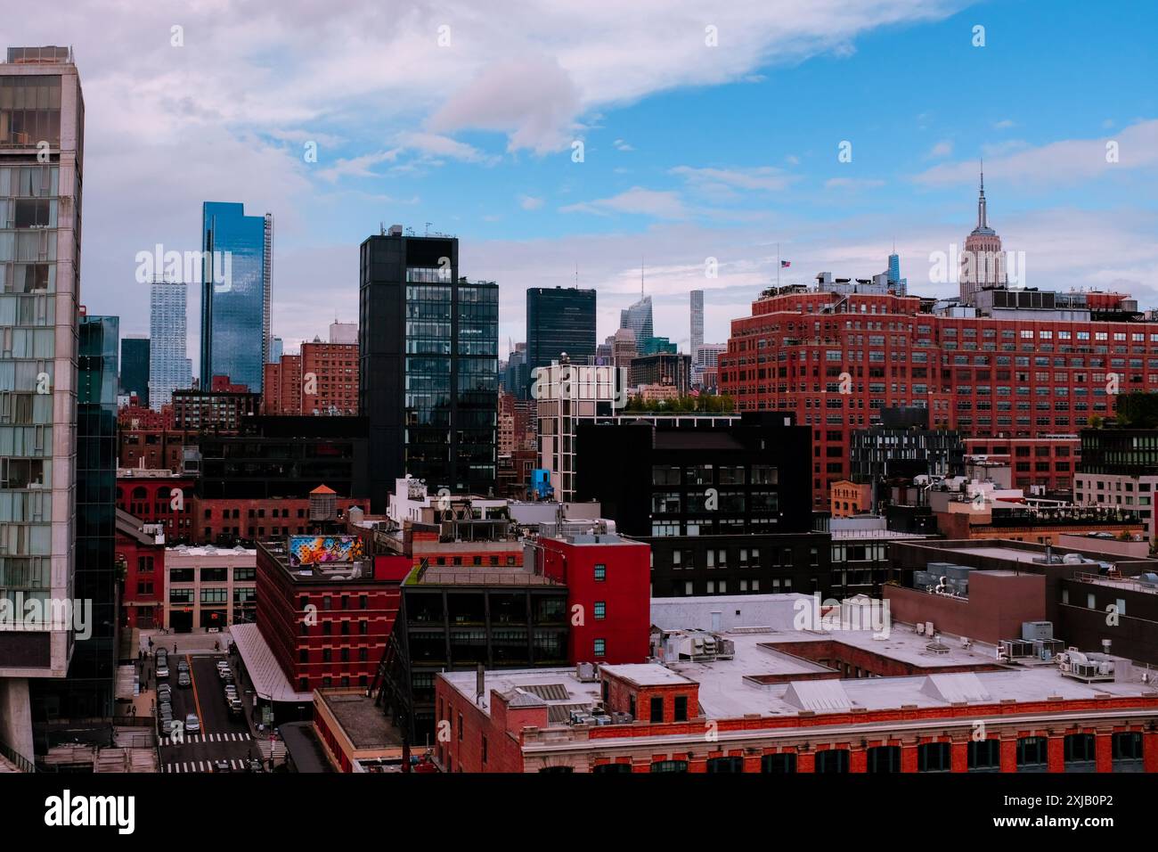 Vue sur New York Banque D'Images