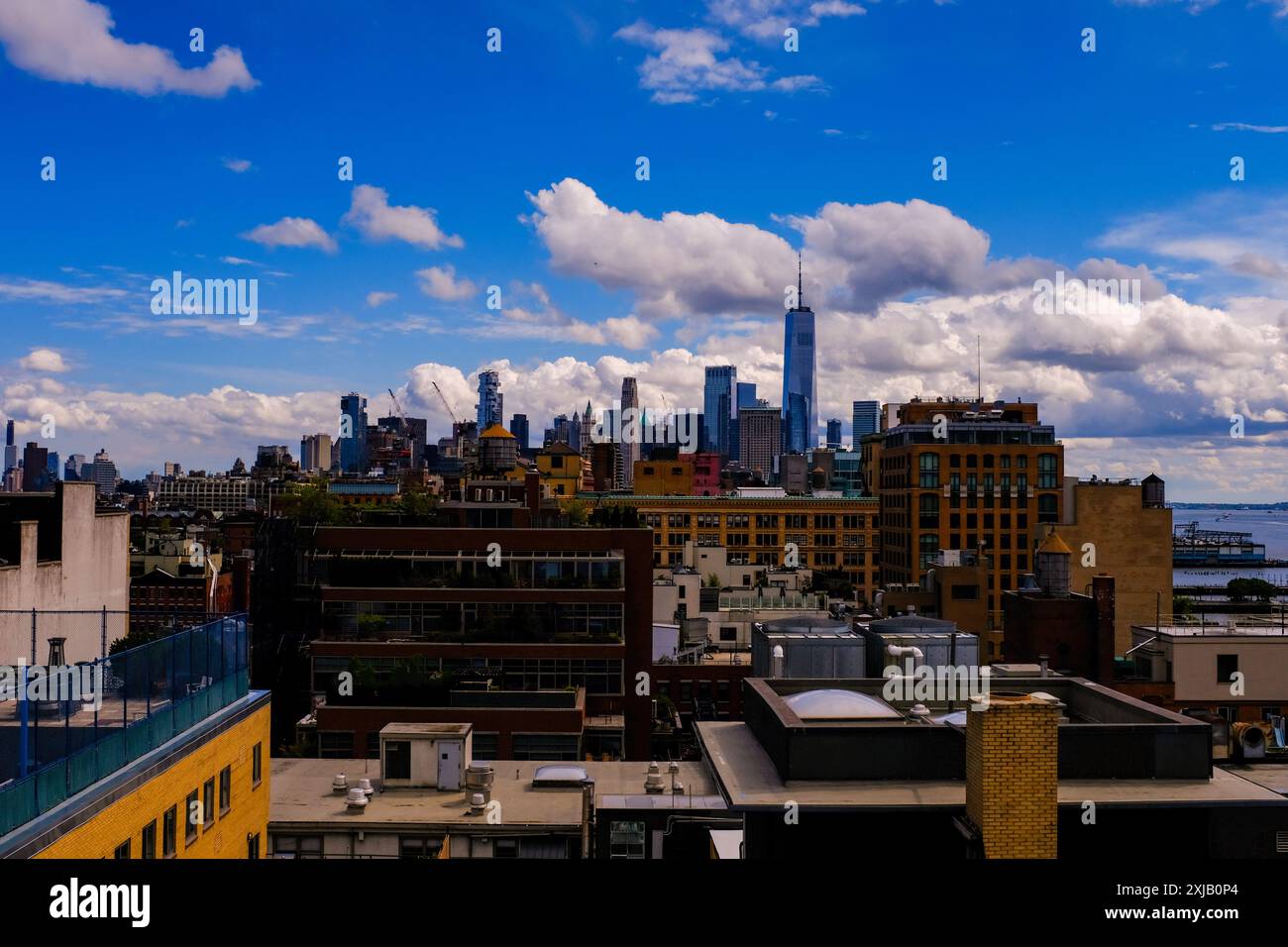 Vue sur New York Banque D'Images