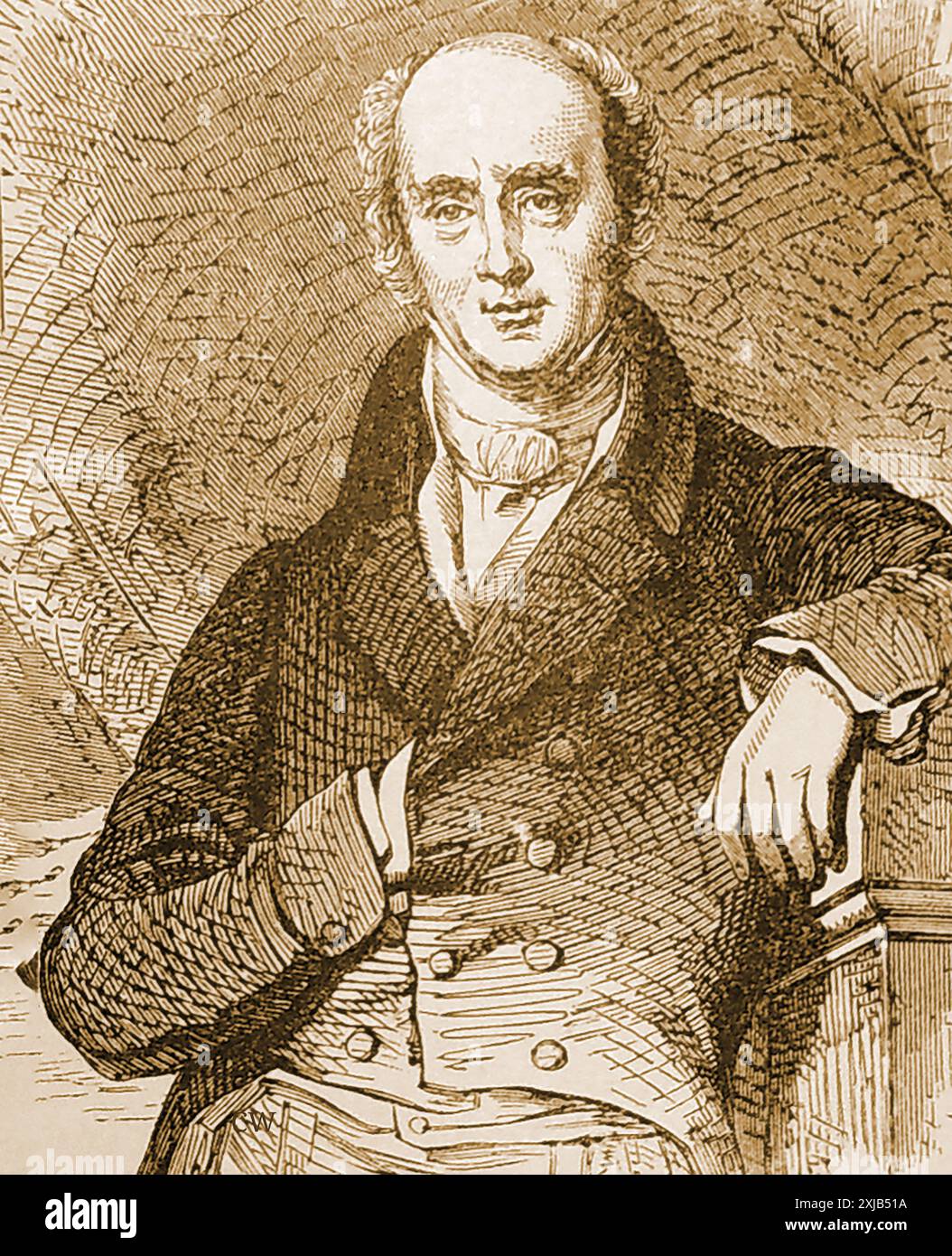 Un portrait anglais précoce du politicien britannique Charles Earl Grey (1764-1845). Alias vicomte Howick. Il a été premier ministre, chef de la Chambre des lords, secrétaire d'État aux Affaires étrangères, chef de la Chambre des communes, Lord Temporal et député de Northumberland Banque D'Images