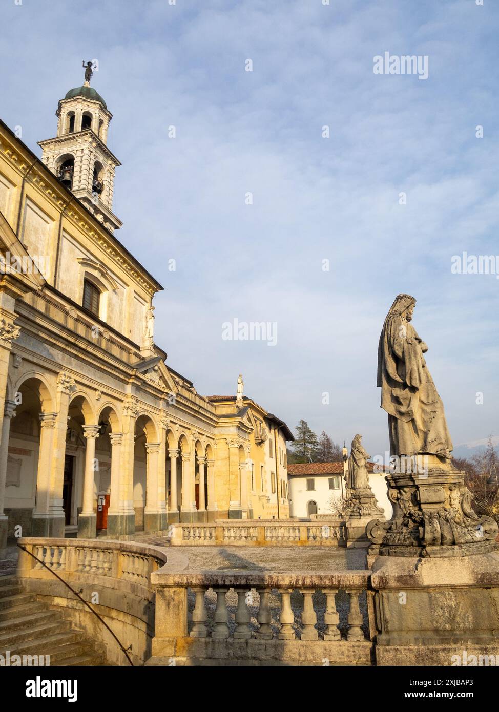 Basilica di Santa Maria Assunta, Clusone Banque D'Images