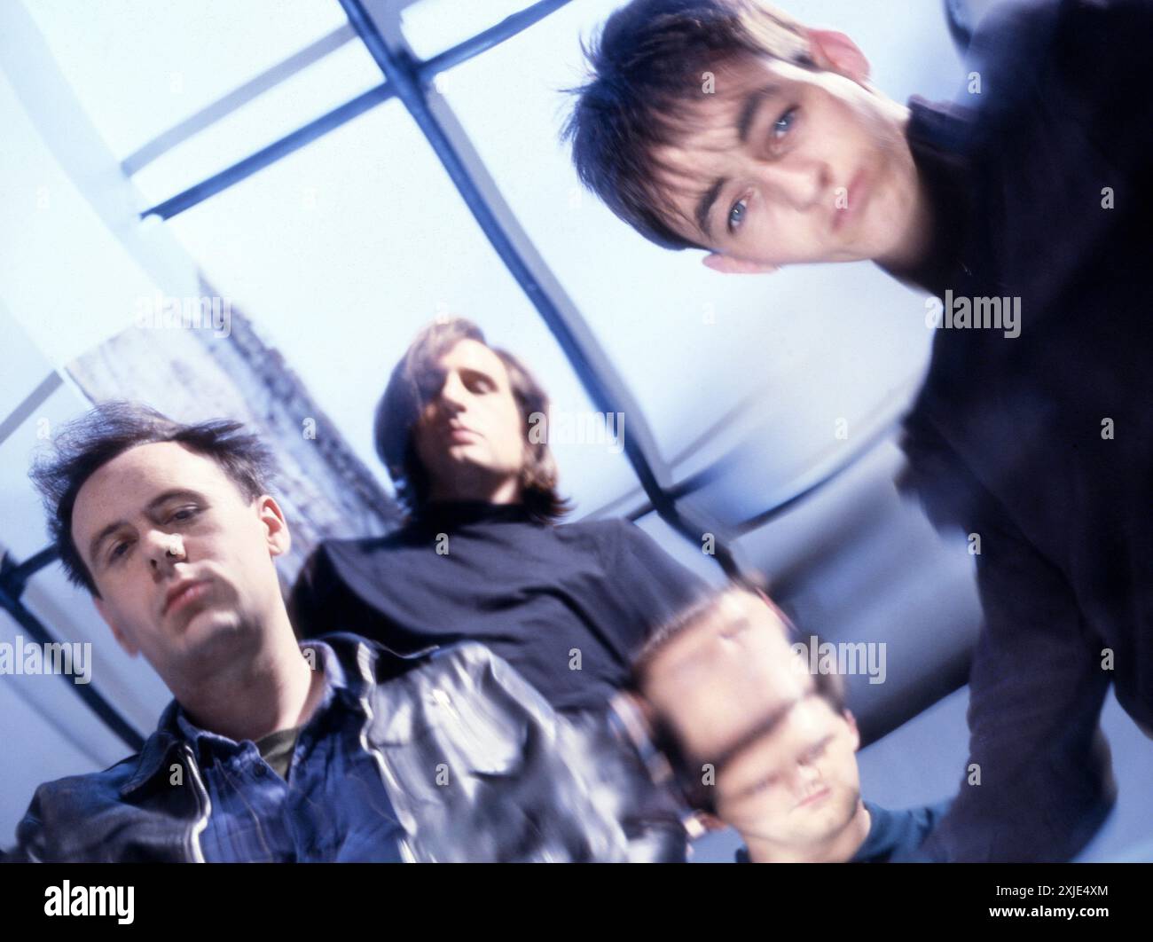 Alternatif post punk Wolverhampton le studio Mighty Lemon Drops tourné à Londres vers 1987 Banque D'Images