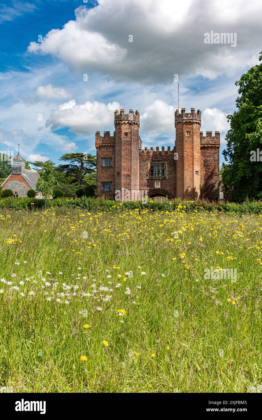 Maison de maître du château de Lullingstone Banque D'Images