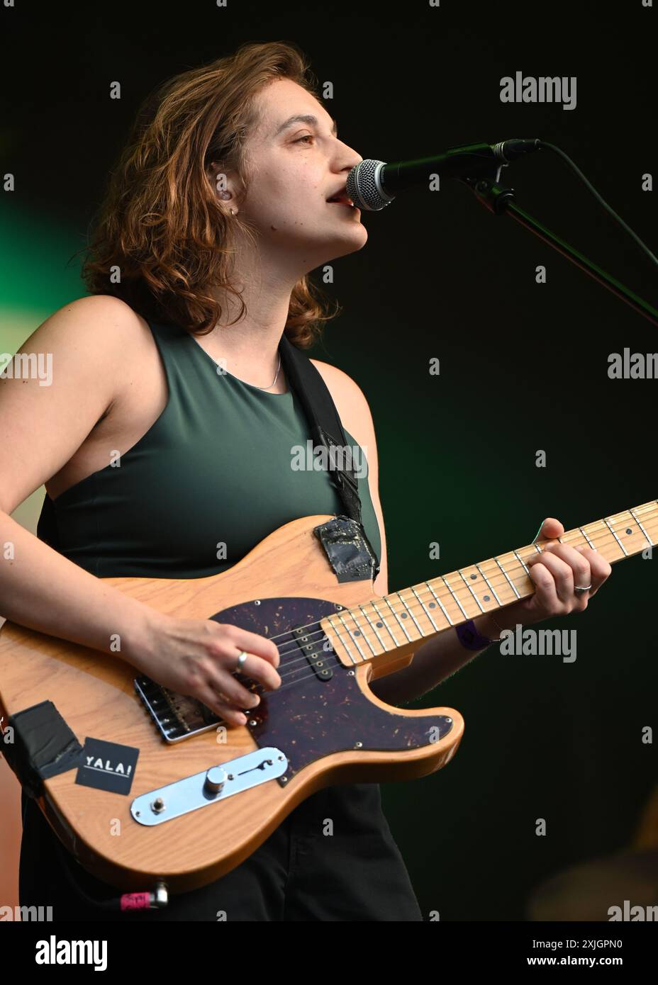 LONDRES, ANGLETERRE - 18 JUILLET 2024 : Our Girl se produit à la Somerset House Summer Series avec American Express à Somerset House, Londres, Royaume-Uni. Crédit : Voir Li/Picture Capital/Alamy Live News Banque D'Images