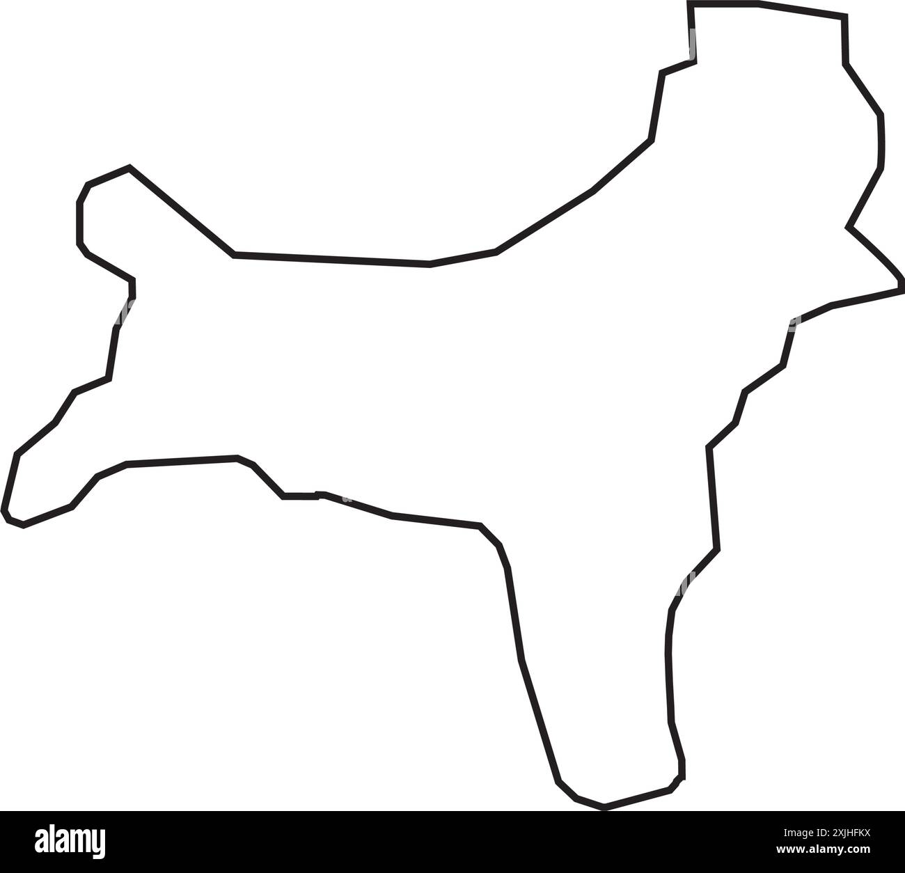 conception de symbole de vecteur d'icône de carte d'île de noël Illustration de Vecteur