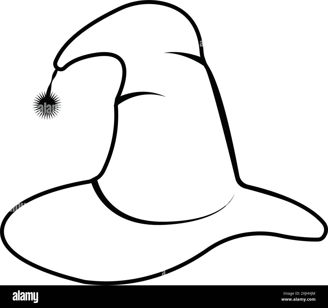 Conception vectorielle de logo de personnage de casquette d'assistant Illustration de Vecteur