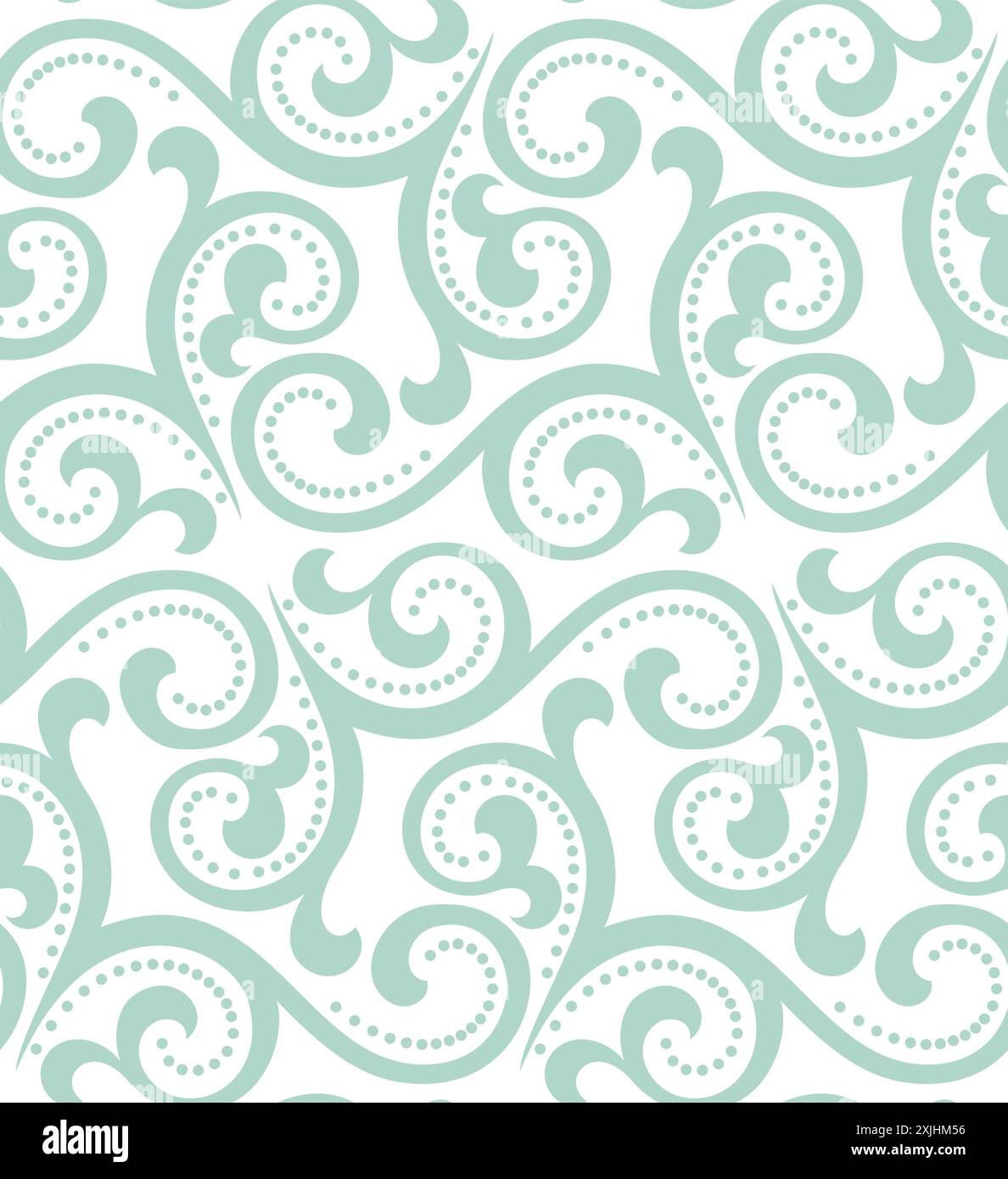 Motif floral. Papier peint baroque, damassé. Arrière-plan vectoriel transparent. Ornement blanc et bleu. Illustration de Vecteur