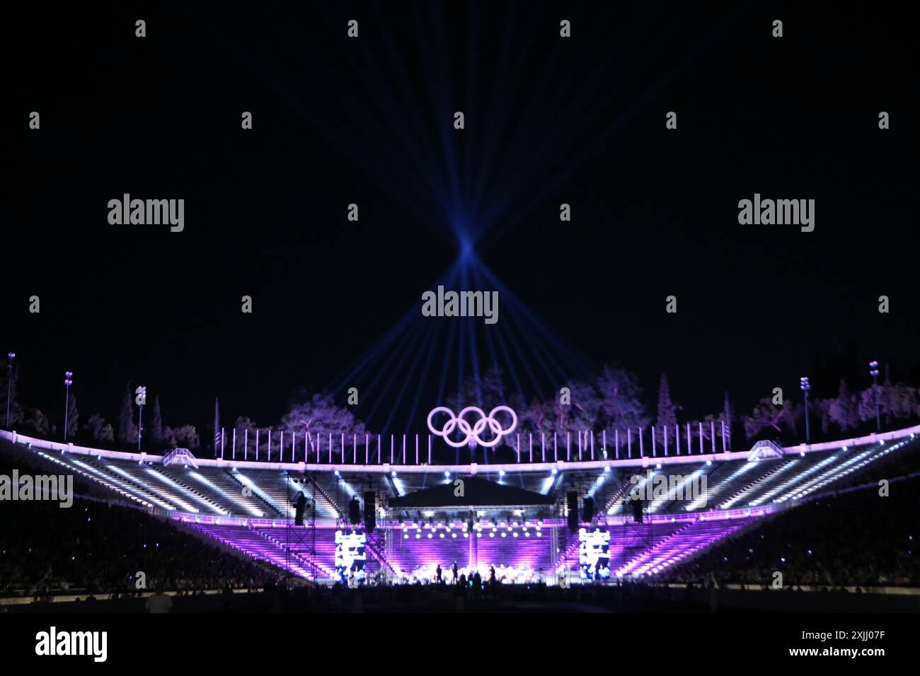 Stade panathénaïque, Grèce Banque D'Images