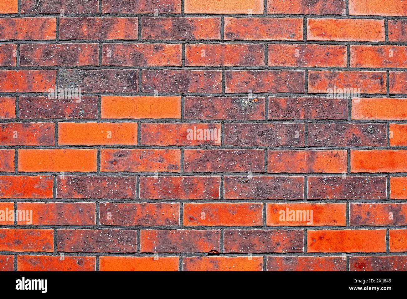 mur de fond en briques multicolores foncées. tendances intérieures Banque D'Images