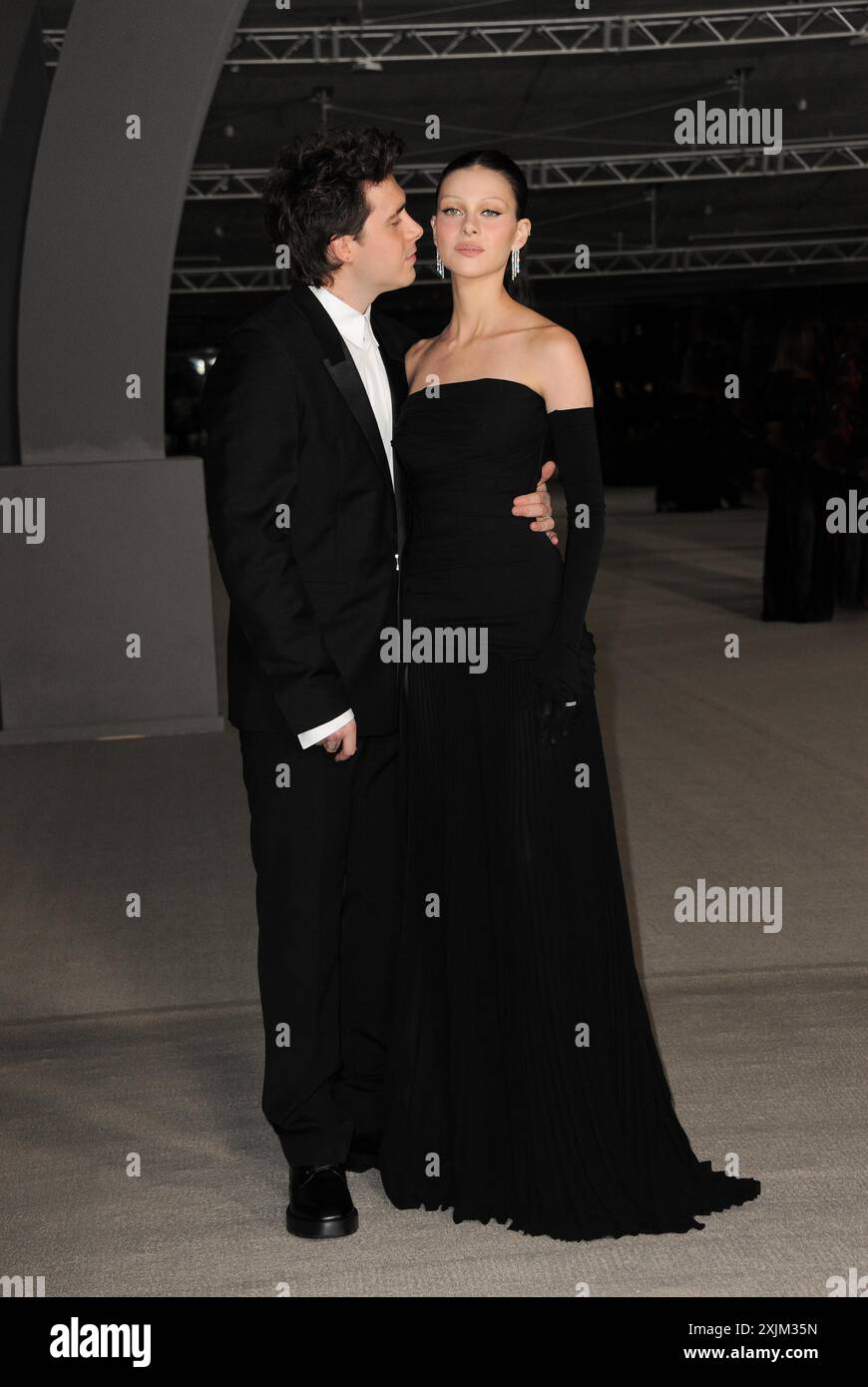 Brooklyn Peltz Beckham et Nicola Peltz Beckham au 2e Gala annuel du musée de l'Académie qui s'est tenu à l'Academy Museum of Motion Pictures à Los Angeles Banque D'Images