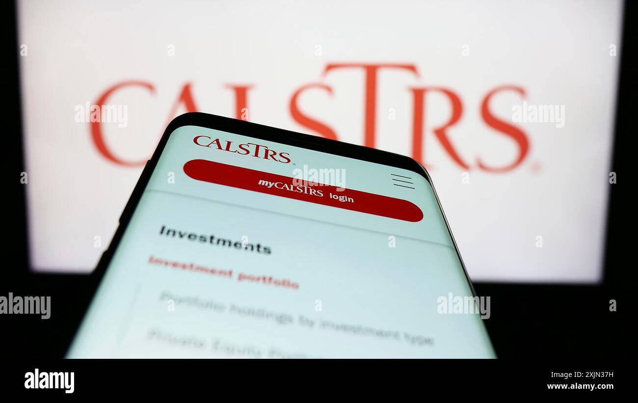 Calstrs Logo calstrs Banque de photographies et d’images à haute résolution - Alamy