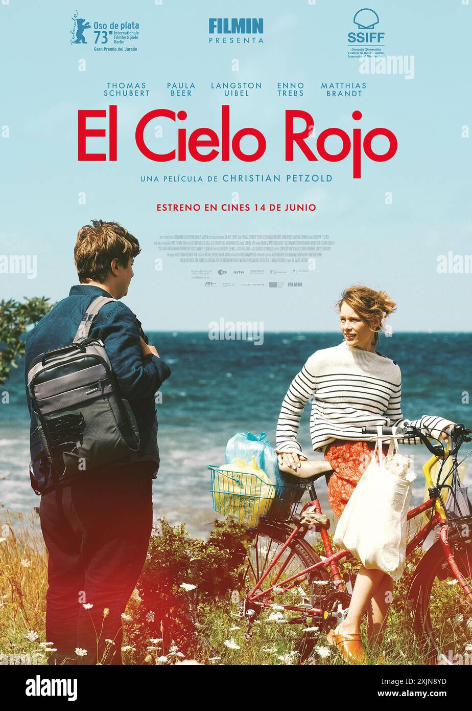 AFIRE (2023) -titre original : ROTER HIMMEL-, réalisé par CHRISTIAN PETZOLD. Crédit : Schramm film Koerner & Weber The match Factory ZDF/Arte Zweites Deutsches Fernsehen (ZDF) / album Banque D'Images