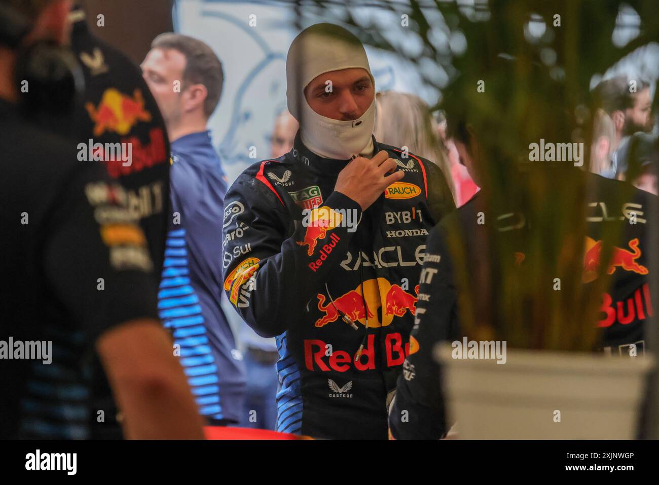 Max Verstappens, champion du monde actuel 3 fois, fait ses débuts au Goodwood FOS 2024 Banque D'Images