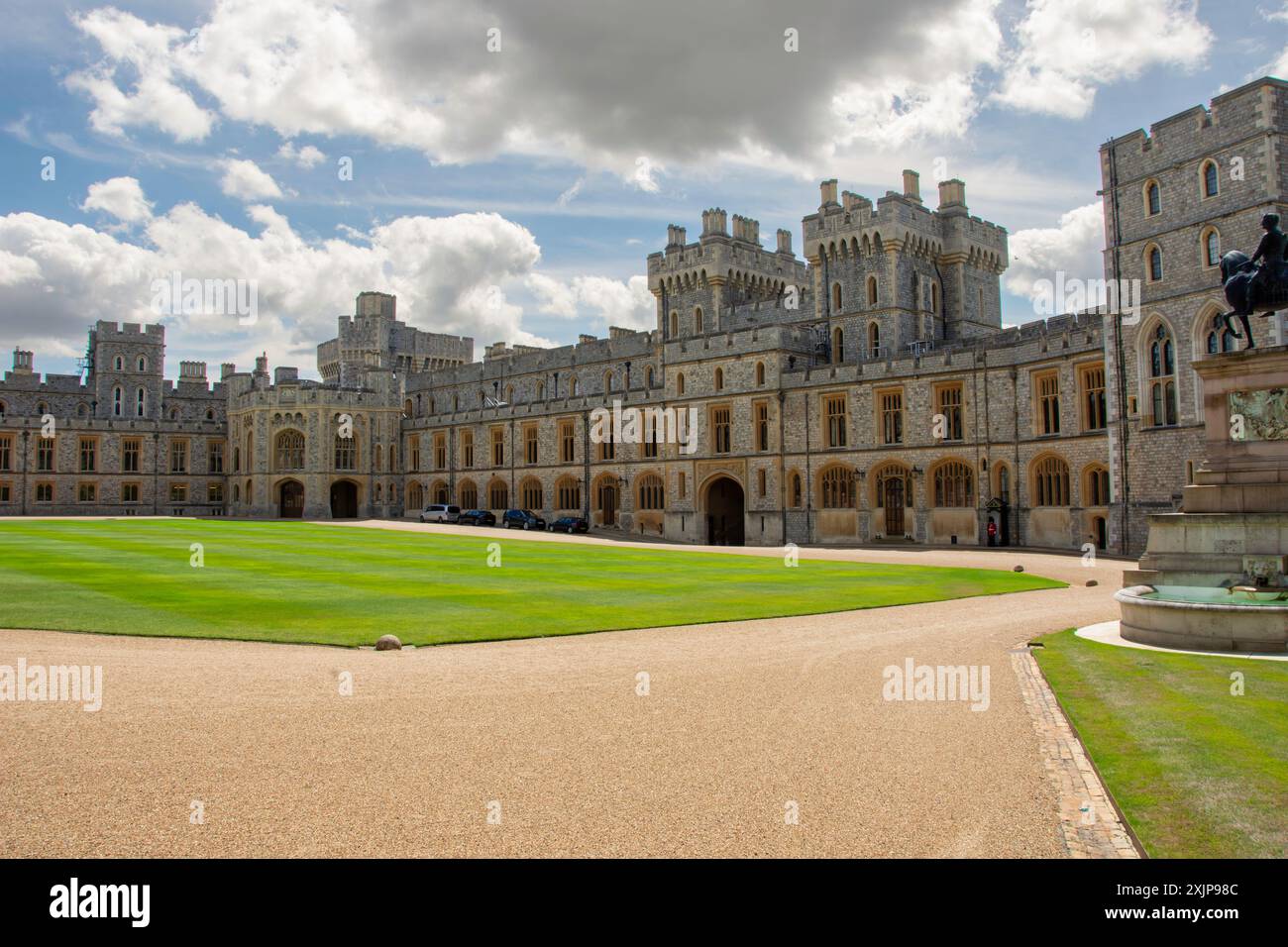 Château de Windsor. Londres. Banque D'Images