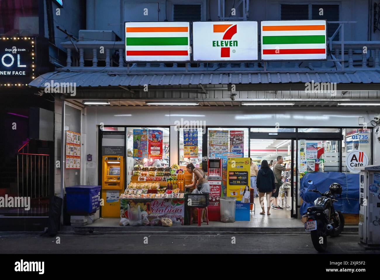 Entrée Seven Eleven Shop Banque D'Images