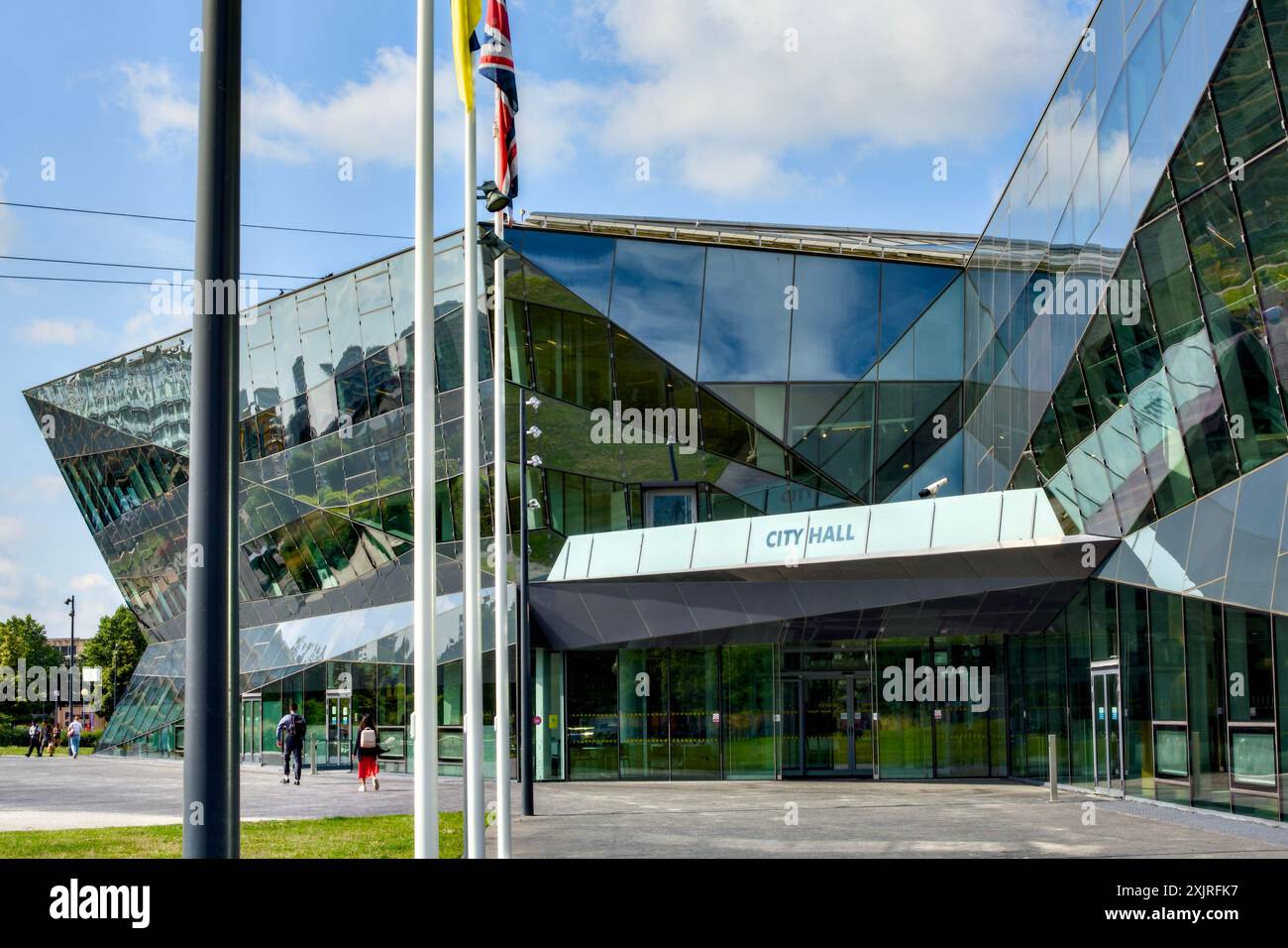 Hôtel de ville de Londres, siège politique du maire de Londres, Royal Victoria Dock, Borough of Newham, Londres, Angleterre, ROYAUME-UNI Banque D'Images