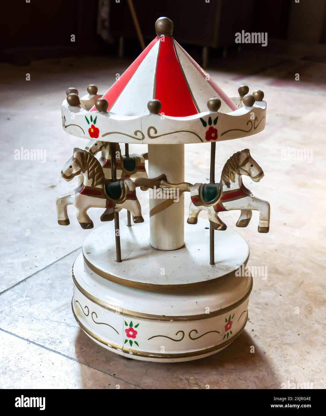 Jouet pour enfants à carrousel Banque D'Images