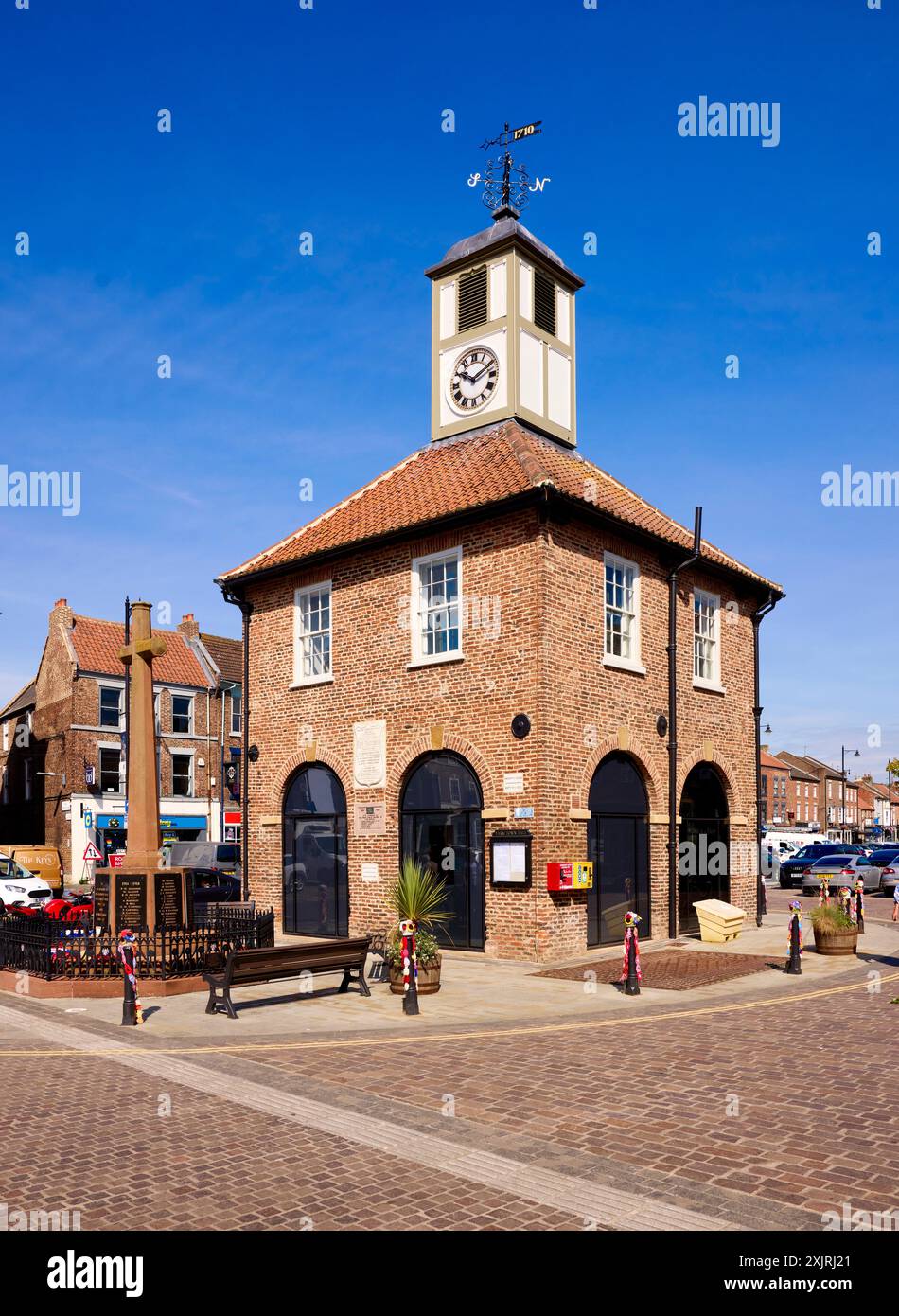 Hôtel de ville de Yarm Banque D'Images