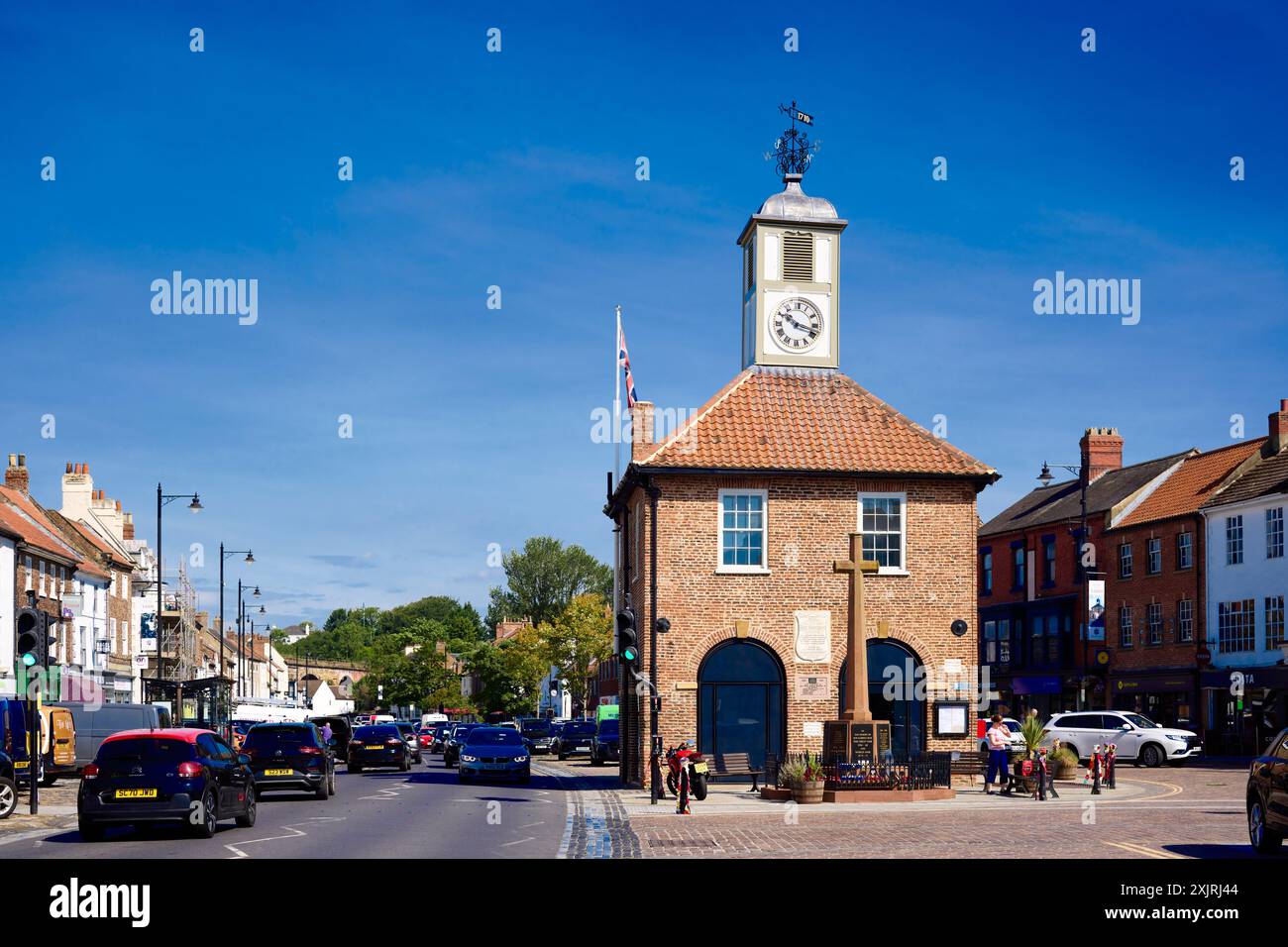 Hôtel de ville de Yarm Banque D'Images