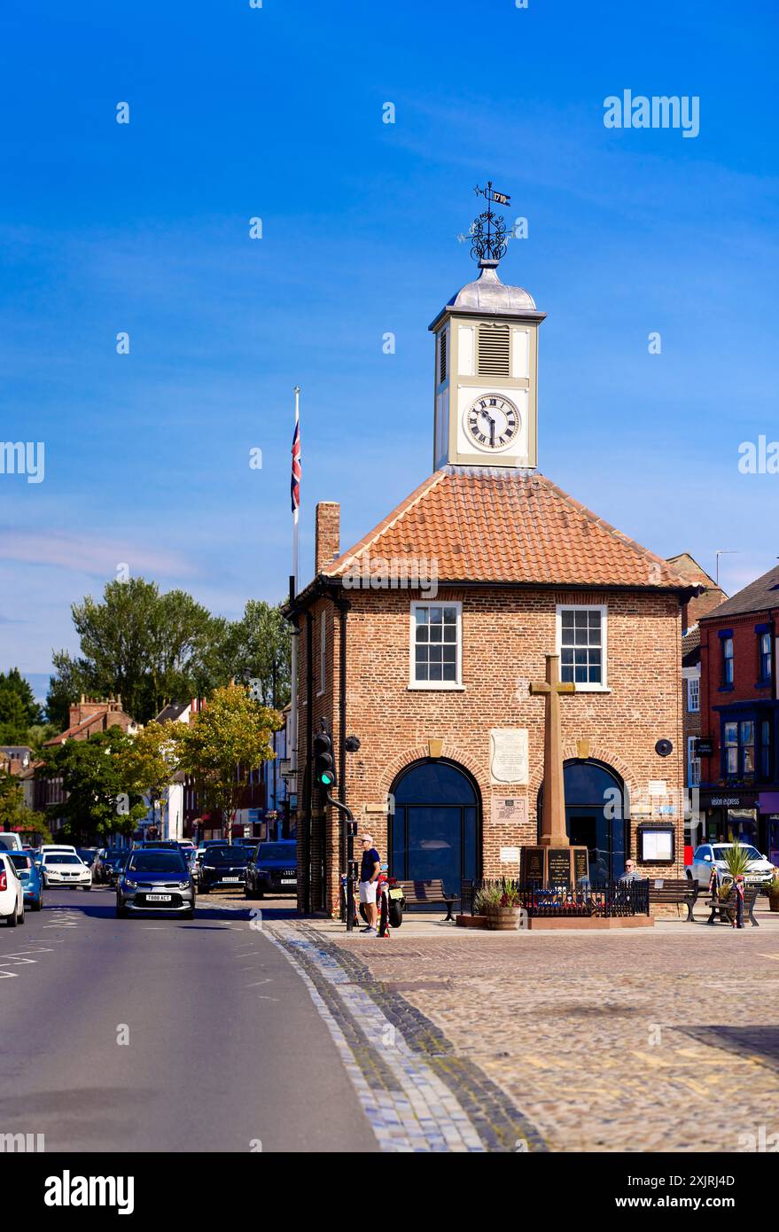 Hôtel de ville de Yarm Banque D'Images