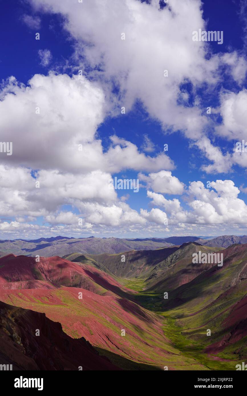Vallée rouge, région de Cusco, Pérou Banque D'Images