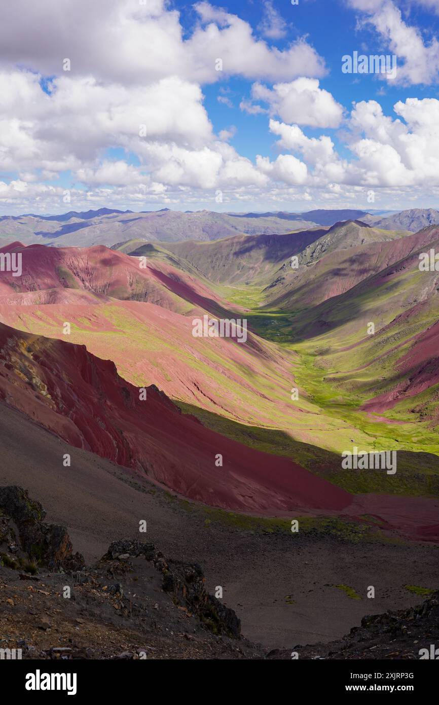 Vallée rouge, région de Cusco, Pérou Banque D'Images